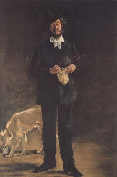 Edouard Manet L'artiste Portrait de Marcellin Desboutin (mk40) oil painting picture